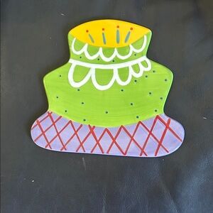 Coton Colors Vibrant Green and Purple Cake Large Attachment New
